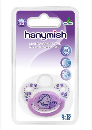 HANYMİSH MİNİ DAMAKLI EMZİK NO: 2 CODE 116