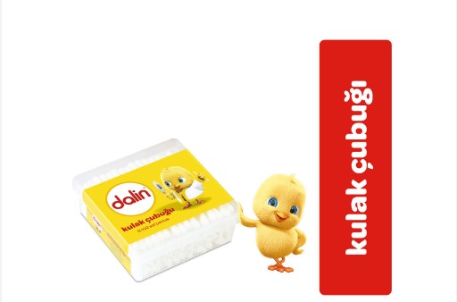 DALİN KULAK TEMİZLEME ÇUBUĞU 100'LÜ