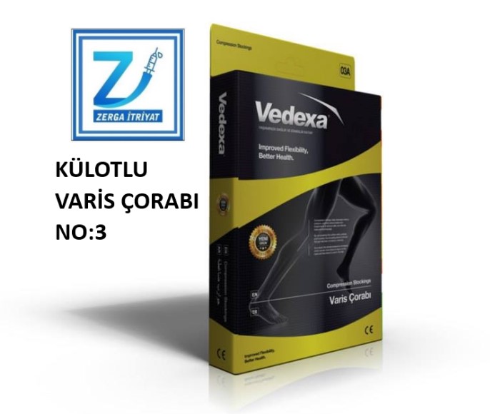 VEDEXA VARİS ÇORABI KÜLOTLU NO:3