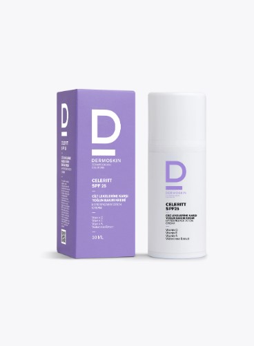 DERMOSKİN CELERİTT SPF 25 CİLT LEKELERİNE KARŞI YOĞUN BAKIM KREMİ 30 ML