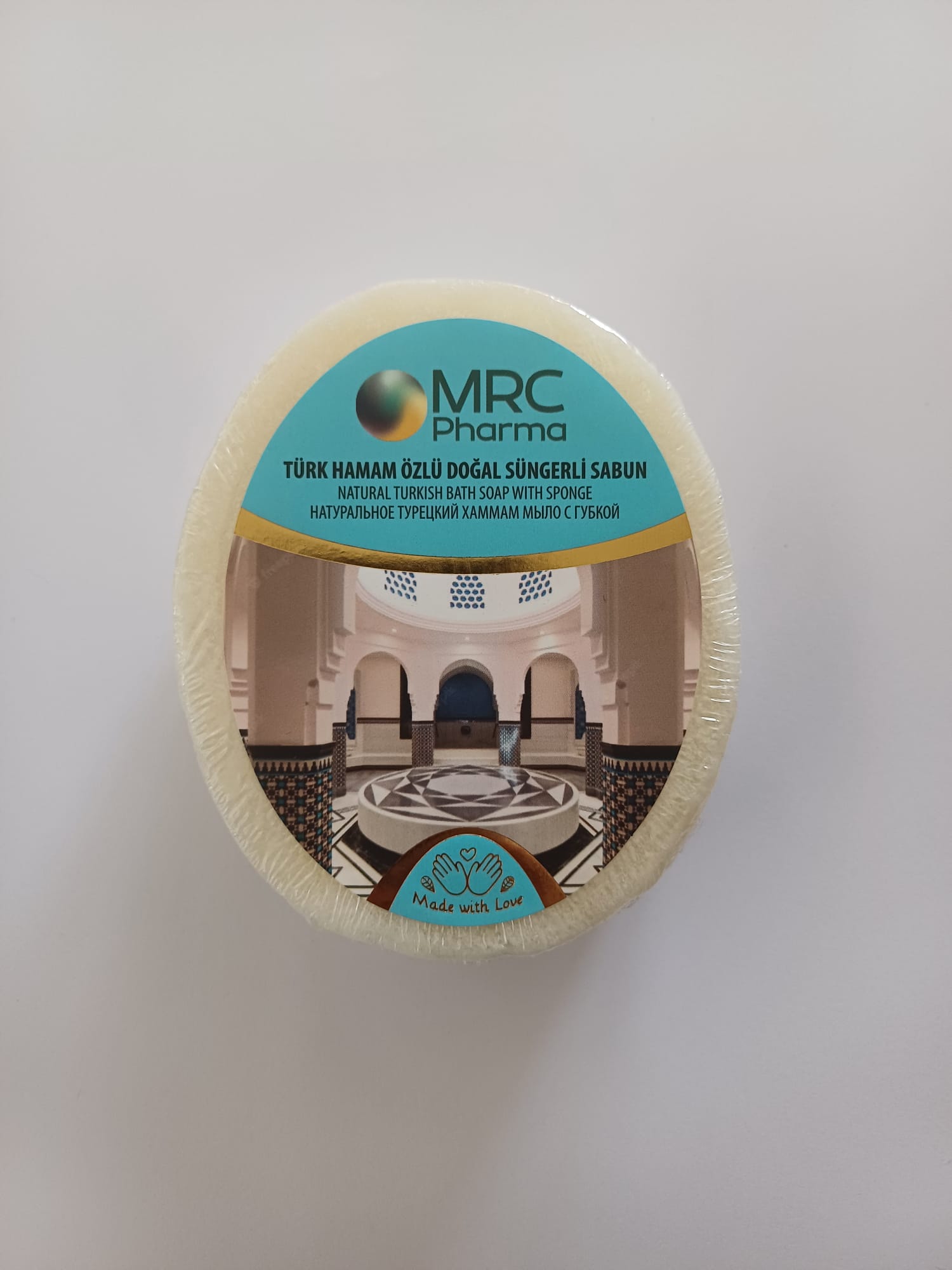 MRC TÜRK HAMAM ÖZLÜ DOĞAL SÜNGERLİ SABUN 135 GR
