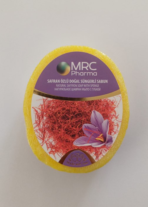 MRC SAFRAN ÖZLÜ DOĞAL SÜNGERLİ SABUN 135 GR