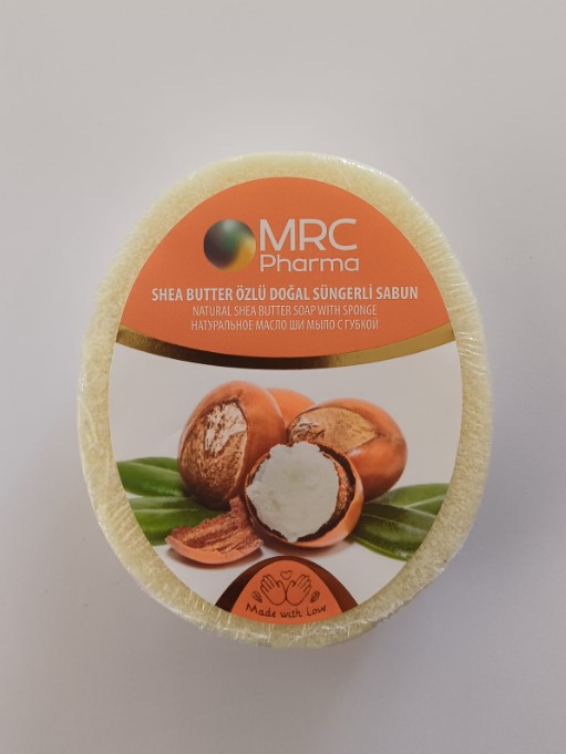MRC SHEA BUTTER ÖZLÜ DOĞAL SÜNGERLİ SABUN 135 GR
