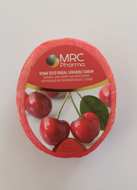 MRC VİŞNE ÖZLÜ DOĞAL SÜNGERLİ SABUN 135 GR