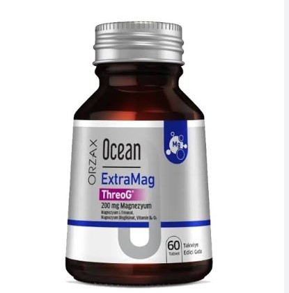 OCEAN EXTRAMAG MAGNEZYUM THREOG 200 MG TABLET 60'LI