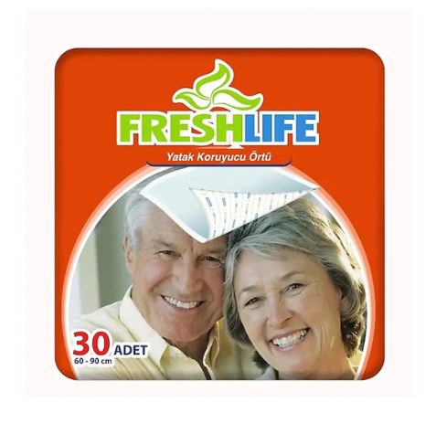 FRESHLİFE HASTA ALTI YATAK KORUYUCU 90 X 180 - 30'LU ALEZ