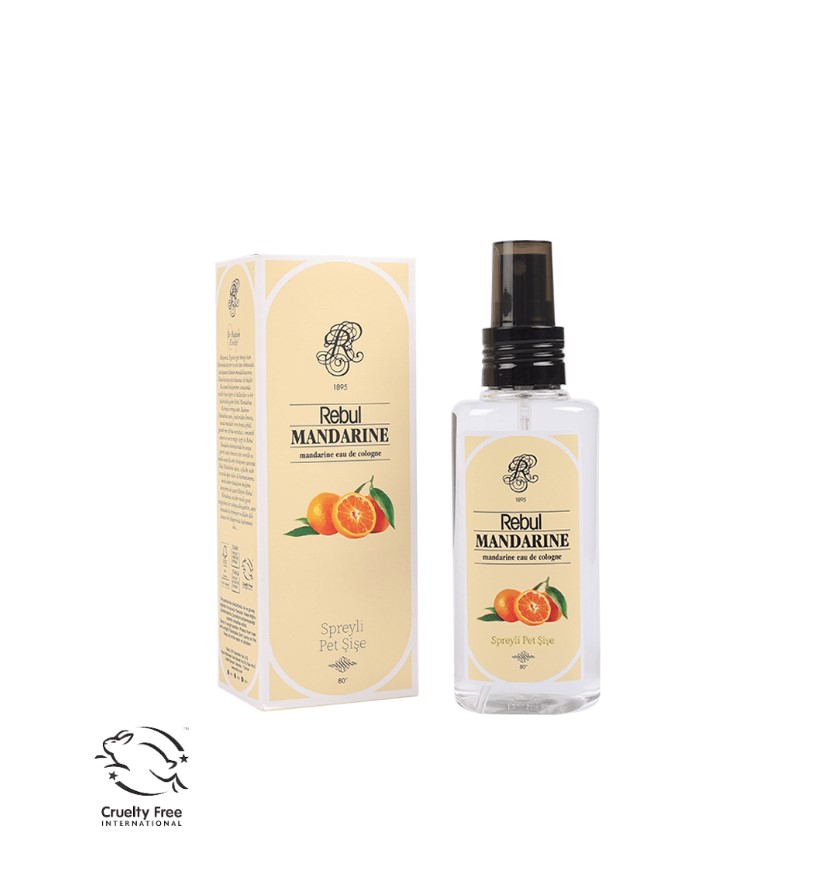 REBUL KOLONYA MANDARİNE (MADALİNA KOKUSU) SPREYLİ PET ŞİŞE 125 ML
