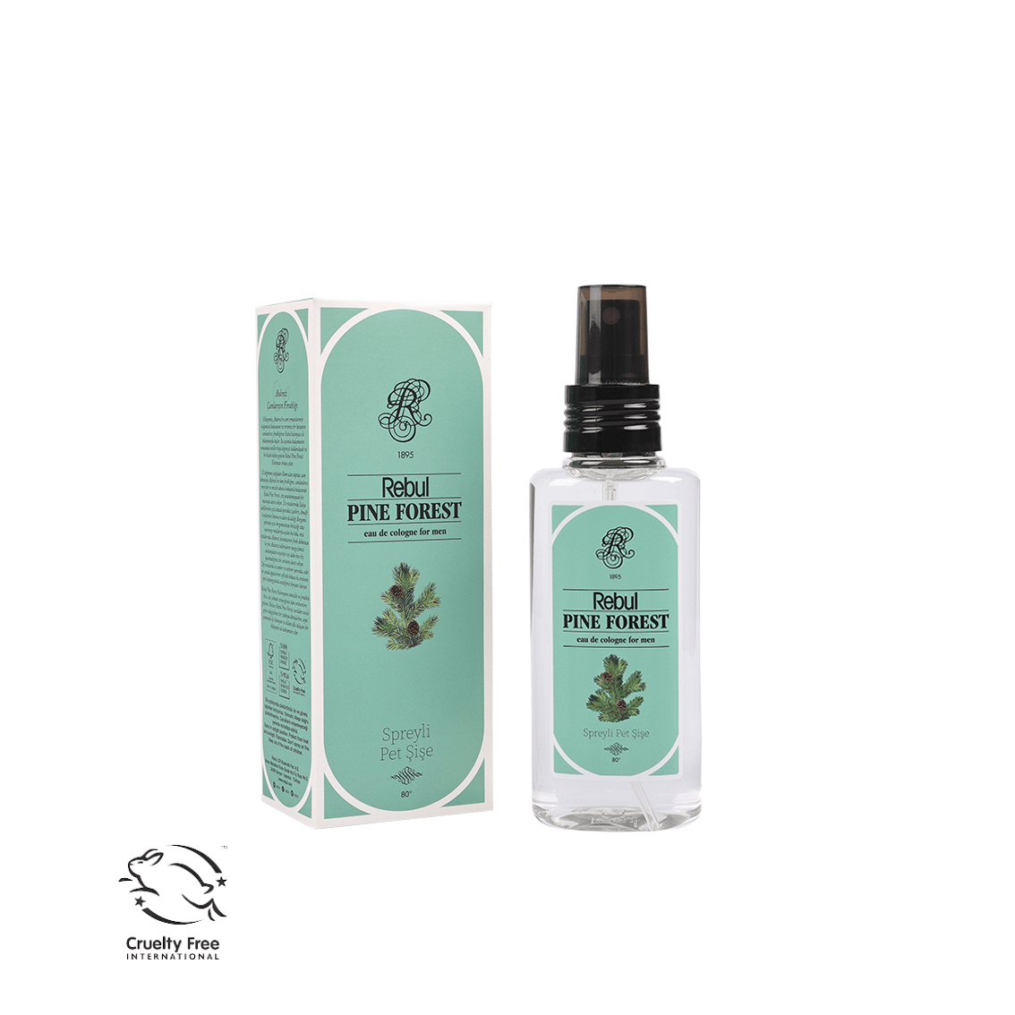 REBUL KOLONYA PİNE FOREST (ÇAM KOKUSU) SPREYLİ PET ŞİŞE 125 ML