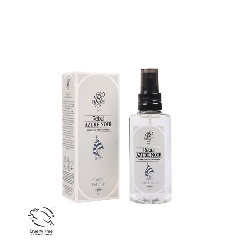REBUL AZURE NOİR (TAZE FERAH ESİNTİLİ) KOLONYA SPREYLİ PET ŞİŞE 125 ML