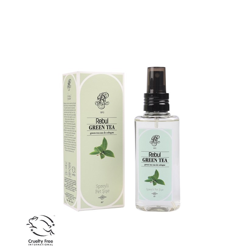 REBUL GREEN TEA (YEŞİL ÇAY) KOLONYA SPREYLİ PET ŞİŞE 125 ML