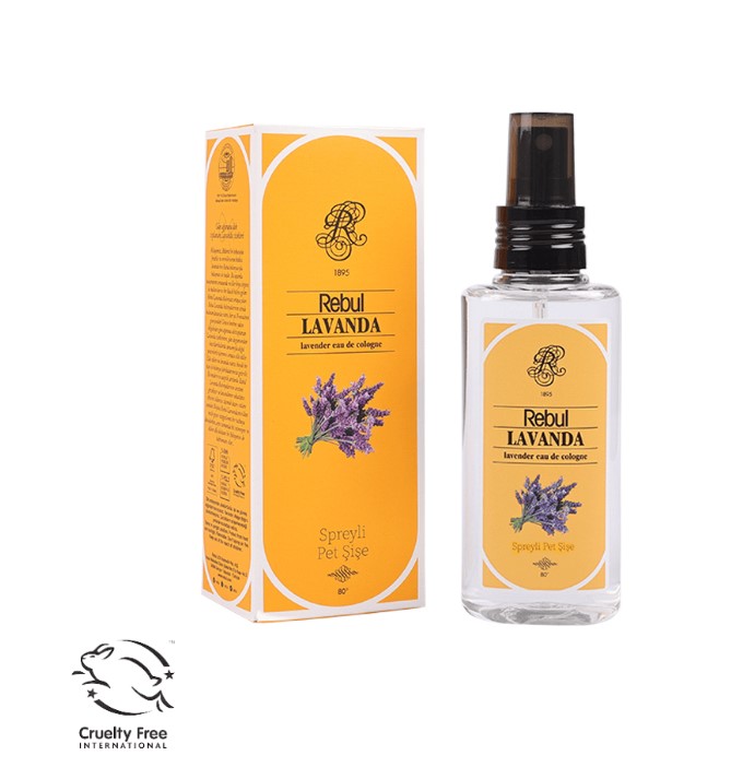 REBUL LAVANDA KOLONYA SPREYLİ PET ŞİŞE 125 ML