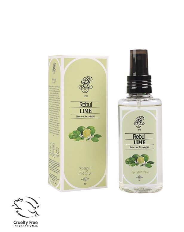 REBUL LİME ( SİCİLYA LİMON KOKUSU) PET ŞİŞE SPREYLİ KOLONYA 125 ML
