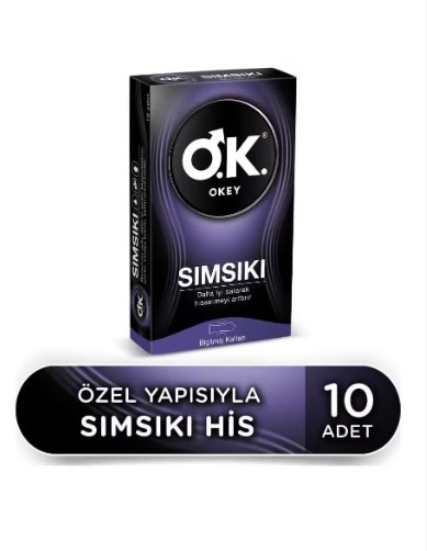 OKEY PREZERVATİF 10 LU SIMSIKI