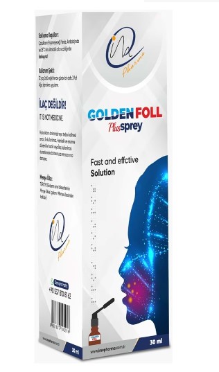 GOLDEN FOLL PLUS SPREY 30 ML VİT.B6-B12 VE FOLİK ASİT