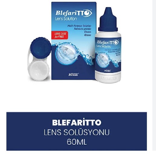 TTO BLEFARİTTO LENS SOLÜSYONU (LENS KABI HEDİYELİ) 60 ML.