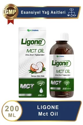 LİGONE MCT OİL 200 ML ŞURUP HİNDİSTAN CEVİZİ ÖZÜ