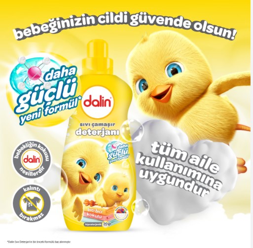 DALİN ÇAMAŞIR DETARJANI SIVI 1500 ML