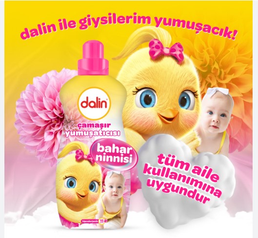 DALİN ÇAMAŞIR YUMUŞATICISI BAHAR NİNNİSİ 1500 ML