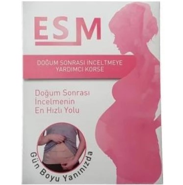 ESM DOĞUM SONRASI İNCELTMEYE YARDIMCI KARIN KORSESİ XX LARGE