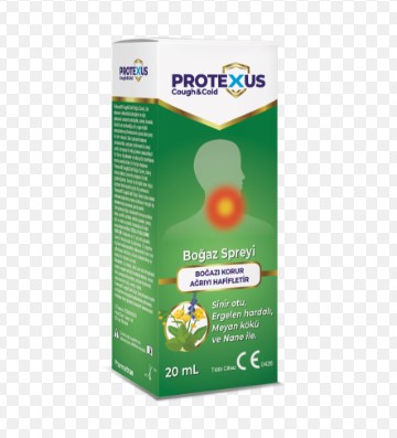 PROTEXUS BOĞAZ SPREYİ BOĞAZ AĞRISI VE SES KISIKLIĞI İÇİN 20 ML