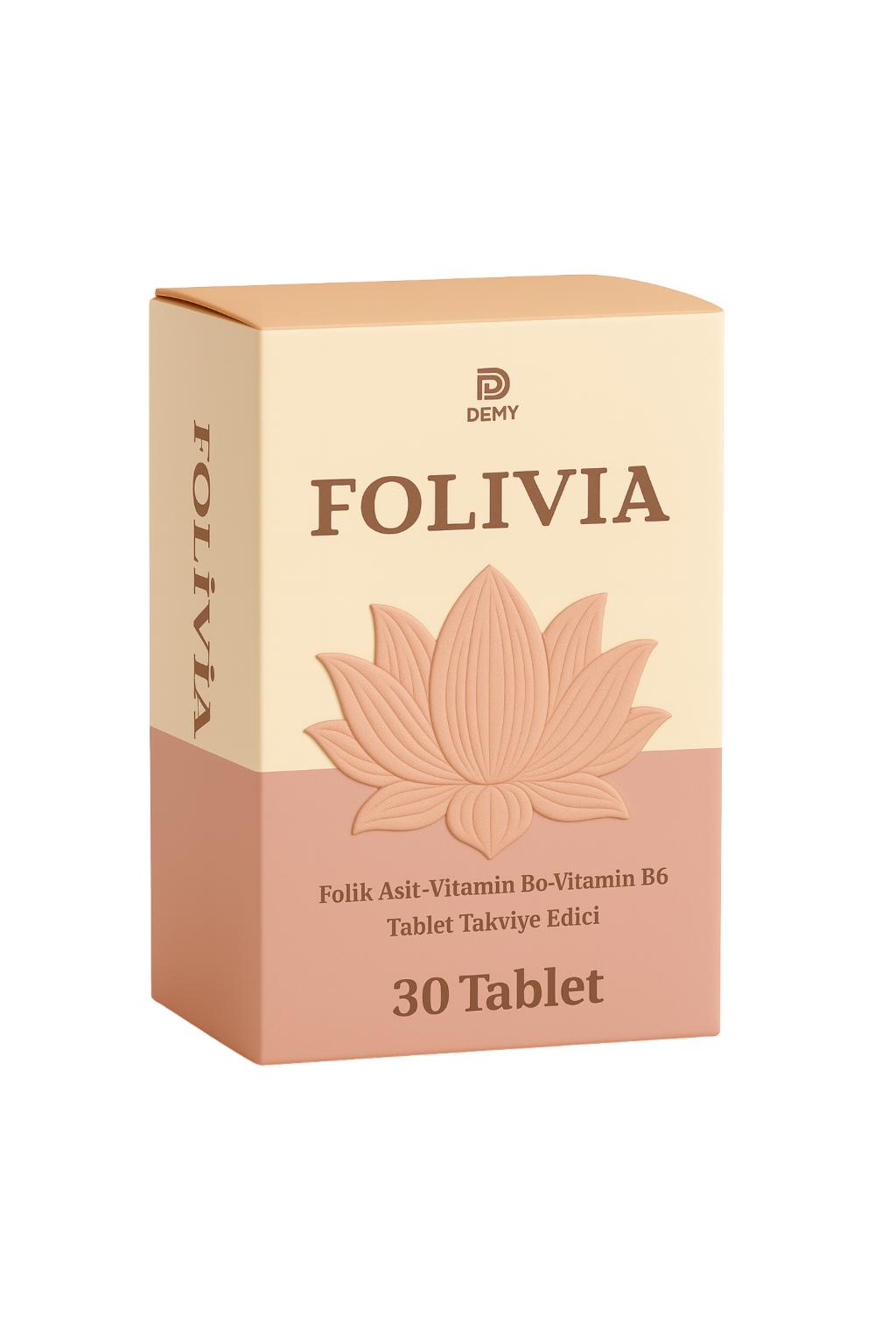 FOLİVİA FOLİK ASİT 30 TABLET