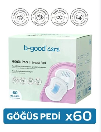 B-GOOD CARE ANNE GÖĞÜS PEDİ 60'LI