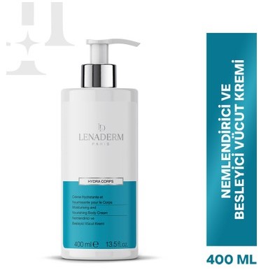 LENADERM HYDRA CORPS BESLEYİCİ VE NEMLENDİRİCİ VÜCUT KREMİ 400 ML