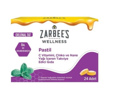 ZARBEE'S NANE AROMALI 24'LÜ PASTİL