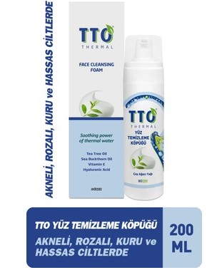 TTO YÜZ TEMİZLEME KÖPÜĞÜ 200 ML