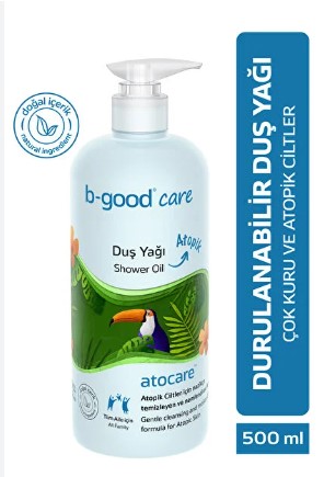 B-GOOD ATOPİK DUŞ YAĞI BEBEK ÇOCUK 500 ML