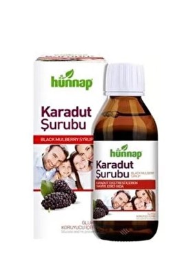 HÜNNAP KARADUT ŞURUBU 50 ML