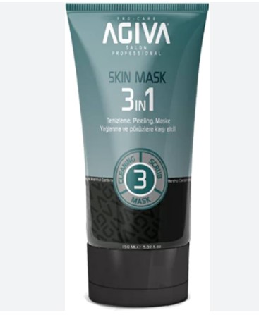 AGİVA 3 IN 1 TEMİZLEME PEELİNG MASKE 150 ML