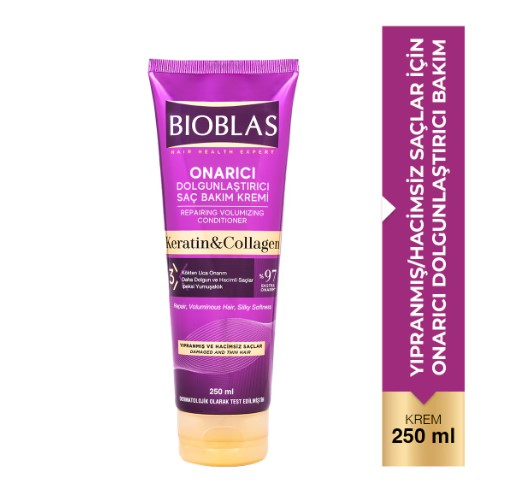 BİOBLAS COLLAGEN KERATİN SAÇ DOLGUNLAŞTIRICI SAÇ KREMİ 200 ML