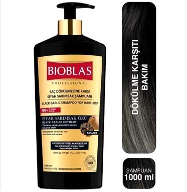BİOBLAS SARIMSAKLI SİYAH ŞAMPUAN 1000 ML