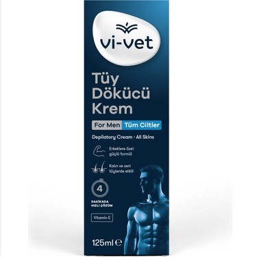 Vİ-VET TÜY DÖKÜCÜ KREM ERKEKLER İÇİN 125 ML
