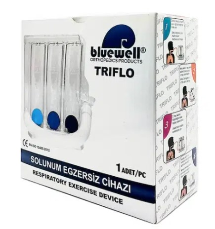 BLUEWELL TRİFLO SOLUNUM EGZERSİZ CİHAZI