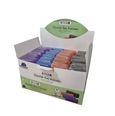 BLUEWELL GÜNLÜK İLAÇ KUTUSU TEKLİ
