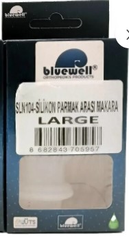 BLUEWELL SİLİKON PARMAK ARASI MAKARA LARGE