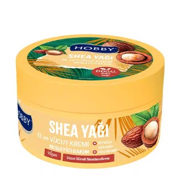 HOBBY SHEA YAĞI EL VE VÜCUT BESLEYİCİ BAKIM KREMİ 250 ML
