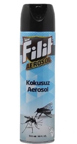 FİLİT KARASİNEK VE HAMAM BÖCEĞİ İÇİN ÖLDÜRÜCÜ SPREY 300 ML ( KOKUSUZ )