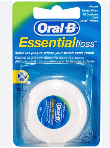 ORAL-B MUMSUZ DİŞ İPİ ESSENTİAL FLOSS 50 ML