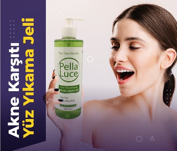 PELLA LUCE FACİAL WASH GEL 400 ML ( YÜZ TEMİZLEME JELİ )