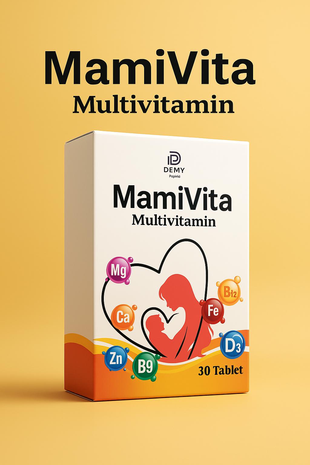 MAMİVİTA MULTİVİTAMİN 30 TABLET
