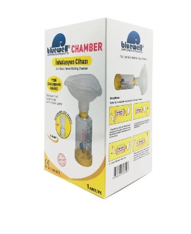 BLUWELL CHAMBER MEDİUM ( SARI ) İNHALASYON CİHAZI