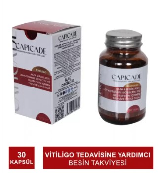 CAPİCADE CAPİLİGO ALFA LİPOİK 30 TABLET VİTİLİGO TEDAVİSİ