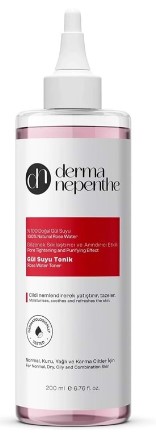 DERMA NEPENTHE ROSE TONİK 200 ML ( GÜL SUYU )