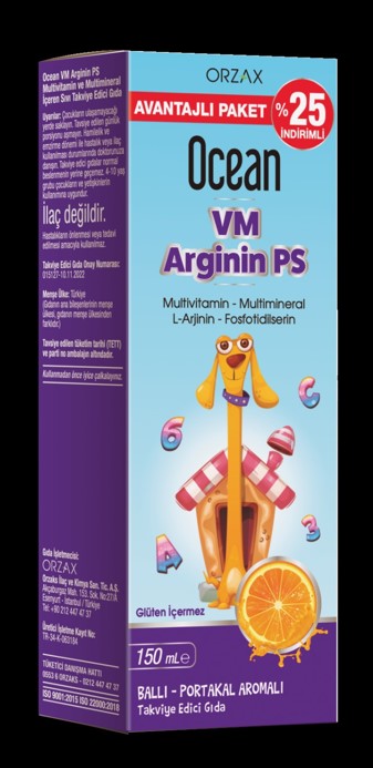 OCEAN ARGİNİN PS 150 ML - AVANTAJLI PAKET %25 İNDİRİMLİ