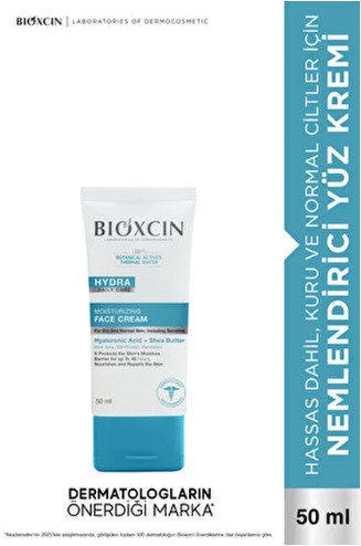 BİOXCİN HYDRA DAİLY CARE NEMLENDİRİCİ KREM 50 ML KARMA VE YAĞLI CİLTLER İÇİN
