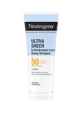 NEUTROGENA ULTRA SHEER İZ BIRAKMAYAN GÜNEŞ KORUYUCU LOSYON SPF50 200 ML