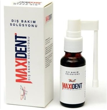 MAXİDENT DİŞ BAKIM SOLÜSYONU 20 ML DİŞ AĞRISI İÇİN